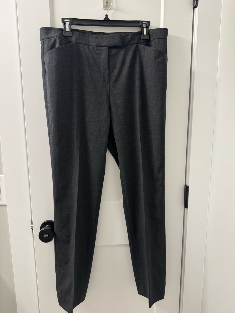 Lafayette 148 New York Charcoal Dress Pants